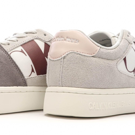 Baskets Grises Femme Calvin Klein Jeans Mushroom