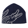 Bonnet Marine/Blanc Homme Lacoste Broderie