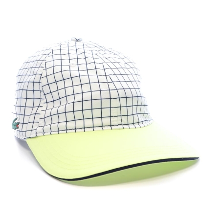 Casquette Blanc/Jaune Lacoste RK1097