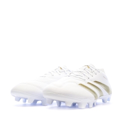 Chaussures de Foot Blanc/Doré Homme Adidas Predator Club FxG