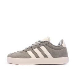Baskets Grise Femme Adidas Vl Court 3.0 K