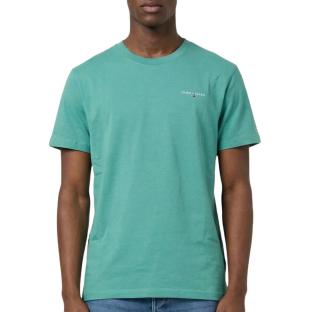 T-shirt Vert Homme Tommy Hilfiger Tjm Slim Linear