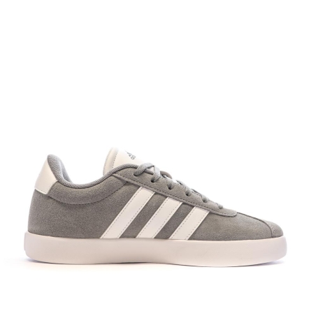 Baskets Grise Femme Adidas Vl Court 3.0 K