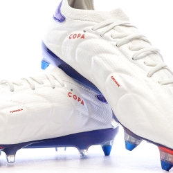 Chaussures de Football Blanc/Bleu Homme Adidas Copa Pure 2 Elite