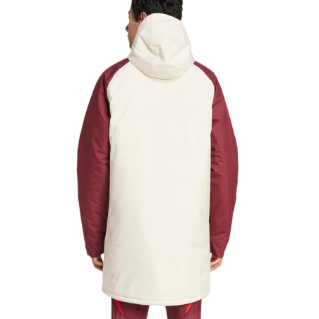 Parka de stade Beige Homme FC Bayern Tiro 24