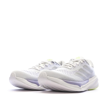 Chaussures de running Blanches Femme Adidas Supernovas