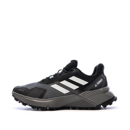 Chaussures de trail Noires Femme Adidas Terrex Soulstride