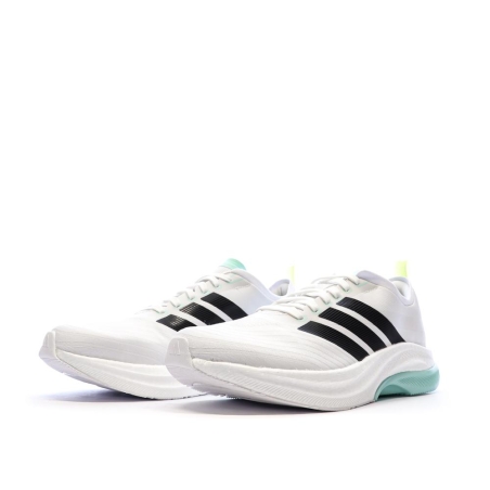 Chaussures de running Blanches/Bleu Homme Adidas Moveboost