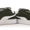 Baskets Kaki/Blanc Femme Puma Suede XL