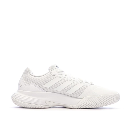 Baskets Blanches Homme Adidas Gamecourt 2