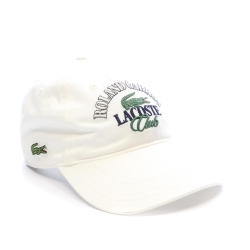 Casquette Blanches Lacoste Roland Garros RK7987