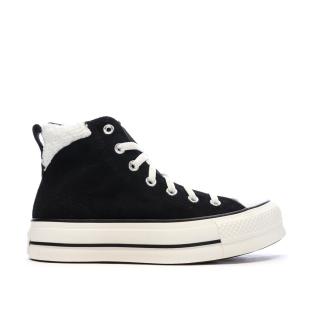 Baskets Noires Femme Converse Chuck Taylor All Star Puff