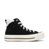 Baskets Noires Femme Converse Chuck Taylor All Star Puff