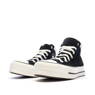 Baskets Noires Femme Converse Chuck Taylor All Star Puff