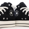 Baskets Noires Femme Converse Chuck Taylor All Star Puff