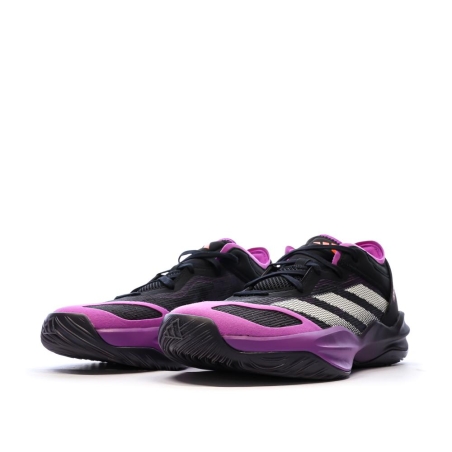 Chaussures de basketball Noir/Violet Homme Adidas Adizero