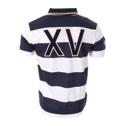 Polo Marine/Blanc Homme Rugby TOWN