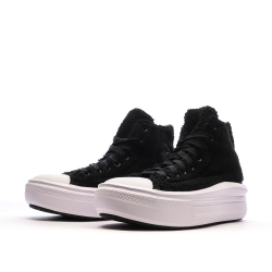 Baskets Noires Femme Converse Chuck Taylor All Star Move