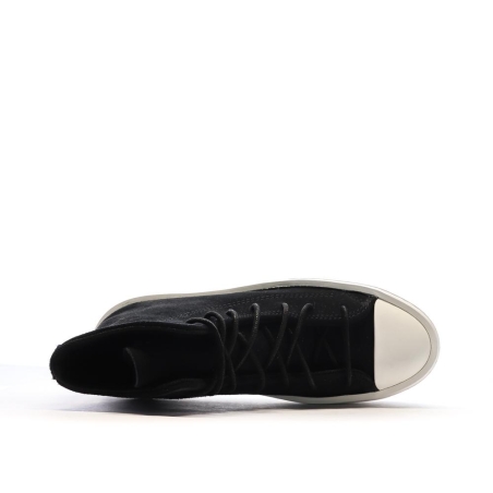 Baskets Noires Femme Converse Chuck Taylor All Star Suede
