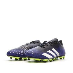 Chaussures de Foot Marine/Noir Homme Adidas Predator Freak .4 FxG