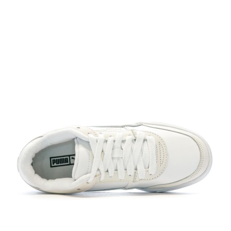 Baskets Blanc/Beige Femme PUMA Pro Sport