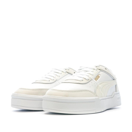 Baskets Blanc/Beige Femme PUMA Pro Sport