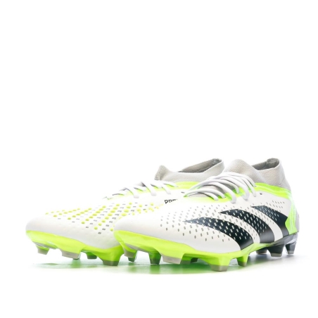 Chaussures de foot Blanc/Vert Homme Predator Accuracy.2 FG