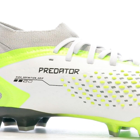 Chaussures de foot Blanc/Vert Homme Predator Accuracy.2 FG