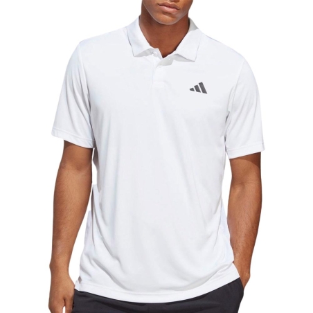 Polo Blanc Homme Adidas Club