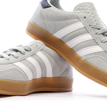 Gazelle Baskets Grise Femme Adidas