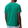 T-Shirt Vert Homme Calvin Klein Jeans Badge L4G