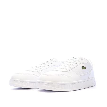 Baskets Blanches Femme Lacoste T-clip Set Core Essentials