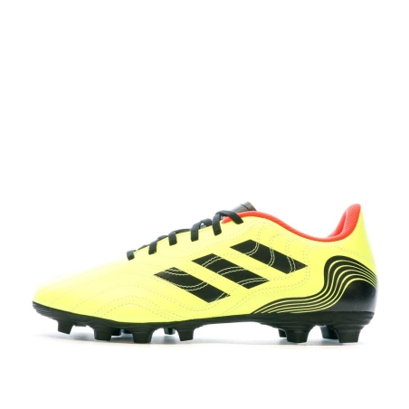 Chaussures de foot Jaune Homme Adidas Copa Sense.1 TF