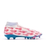 Chaussures de Foot Blanc/Rose Homme Adidas Predator League Ll FG