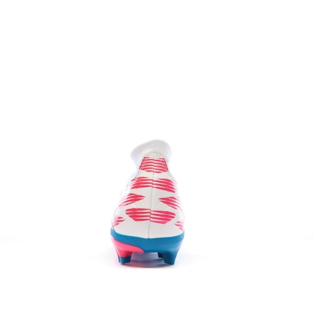Chaussures de Foot Blanc/Rose Homme Adidas Predator League Ll FG