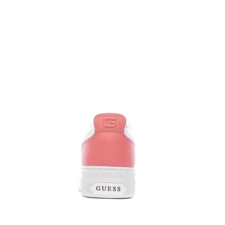 Baskets Blanc/Rose Femme Guess Giaa5