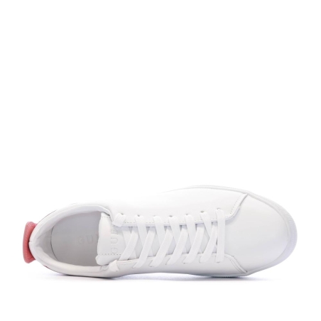 Baskets Blanc/Rose Femme Guess Giaa5