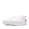 Baskets Blanc/Rose Femme Guess Giaa5