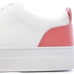 Baskets Blanc/Rose Femme Guess Giaa5