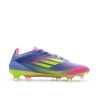 Chaussures de Foot Bleu/Rose/Jaune Homme Adidas F50 Pro FG