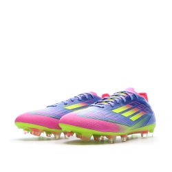 Chaussures de Foot Bleu/Rose/Jaune Homme Adidas F50 Pro FG