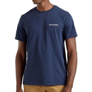 T-shirt Marine Homme Dockers Graphic A1103