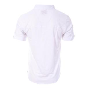Polo Blanc Homme American People Paf