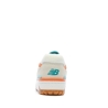 Baskets Beige/Orange Femme New Balance Bb550