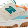 Baskets Beige/Orange Femme New Balance Bb550