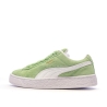 Baskets Vert/Blanc Femme Puma Suede XL