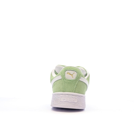 Baskets Vert/Blanc Femme Puma Suede XL