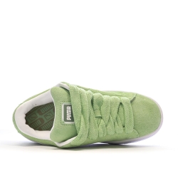 Baskets Vert/Blanc Femme Puma Suede XL