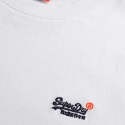 T-Shirt Blanc Homme Superdry Essential