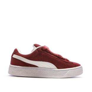 Baskets Rouges Femme Puma Suede XL